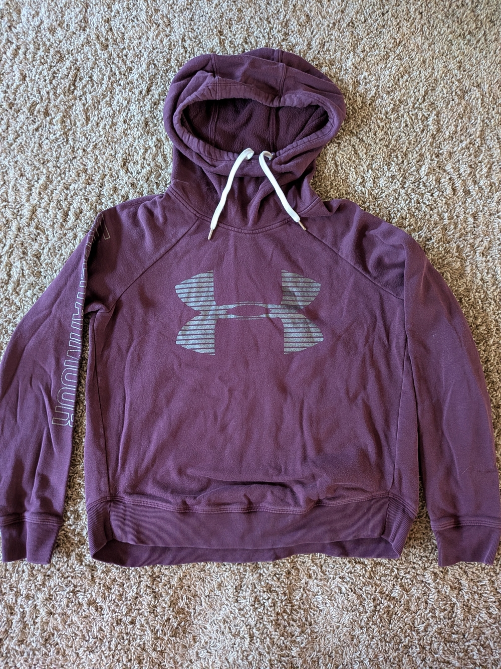 Under Armour Plum Purple Pullover Hoodie